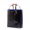 マルニ (Marni) TRIBECAショッピングバッグ PVC ブラックブルー