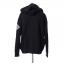 プロエンザスクーラー (Proenza Schouler) フーディスゥエットジップパーカー コットンジャージー ブラック