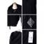 プロエンザスクーラー (Proenza Schouler) フーディスゥエットジップパーカー コットンジャージー ブラック
