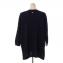 アニオナ (AGNONA) Vネックリラックスセーター カシミア混合 ネイビー