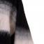 ソニアリキエル (SONIA RYKIEL) ロゴ入りボーダーセーター アルパカモヘア混合 ブラックピンク