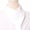 テラ (TELA) 変形襟の長袖シャツ コットン ホワイト