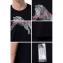 ブラックバレット (BLACKBARRETT) バイニールバレット by neil barrett 3Dメッシュタイガープリントクルーネック半袖Tシャツ コットン ブラック 30% OFF