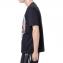 ブラックバレット (BLACKBARRETT) バイニールバレット by neil barrett 前面3Dメッシュスカルプリントクルーネック半袖Tシャツ コットン ブラック 30% OFF