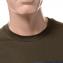 ブラックバレット (BLACKBARRETT) バイニールバレット by neil barrett コアロゴクルーネック半袖Tシャツ コットン カーキ 30% OFF