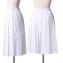 エリカ カヴァリーニ セミクチュール (ERIKA CAVALLINI semi-couture) パンチングドットプリーツスカート コットン ホワイト 30% OFF