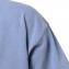 ジェイクベルフォート (JAKE BELFORT) ビッグシルエット半袖スウェットTシャツ サメ3刺繍 コットン エンブロイダリー アシッドブルー