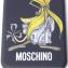 モスキーノ (Moschino) iPhone8 plus用ケース iPhone7 plus 6S plus/6 plus対応 バナナドレスマウスプリント ブラック