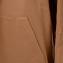 エムエムシックス メゾンマルジェラ (MM6 MAISON MARGIELA) Vネック長袖ポケット付き コットンジャージー キャメル