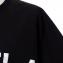 エムエムシックス メゾンマルジェラ (MM6 MAISON MARGIELA) 丸襟半袖シャツ コットン ブラック