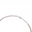 エムエムシックス メゾンマルジェラ (MM6 MAISON MARGIELA) MM6ロゴ付き安全ピンネックレス 真鍮 シルバー