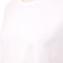 テン (ten.) 変形裾半袖カットソー ジャージー ホワイト
