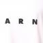 マルニ (Marni) ロゴ入り半袖カットソー コットンジャージー ホワイト