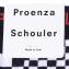 プロエンザスクーラー (Proenza Schouler) チェッカーボードソックス コットン混合 ブラックホワイト