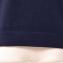 プリングル (PRINGLE OF SCOTLAND) バイカラー半袖セーター ウールシルク ミッドナイトネイビー