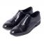 エンポリオアルマーニ (EMPORIO ARMANI) レザーシューズ 革靴 ブラック 30% OFF