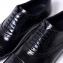 エンポリオアルマーニ (EMPORIO ARMANI) レザーシューズ 革靴 ブラック 30% OFF
