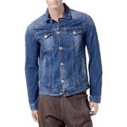 アルマーニジーンズ (ARMANI JEANS) ストレッチデニムジャケット デニム 30% OFF