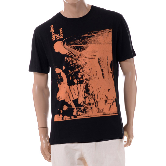 ラフシモンズ (RAF SIMONS) GardenofEvenスリムフィットTシャツ