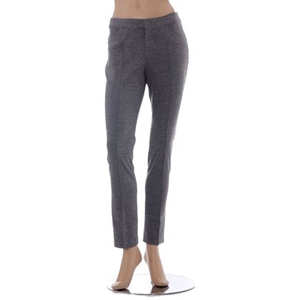 スタジオヨコ (Studio yoCo) ストレッチパンツ グレー