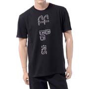 ラフシモンズ (RAF SIMONS) スリムフィットTシャツ コットン ブラック 30% OFF