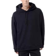 ラフシモンズ (RAF SIMONS) フーデッドパーカー コットン ブラックイエロー 30% OFF