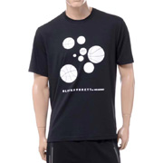 ブラックバレット (BLACKBARRETT) バイニールバレット by neil barrett バスケットボールプリントクルーネック半袖Tシャツ ブラック 30% OFF