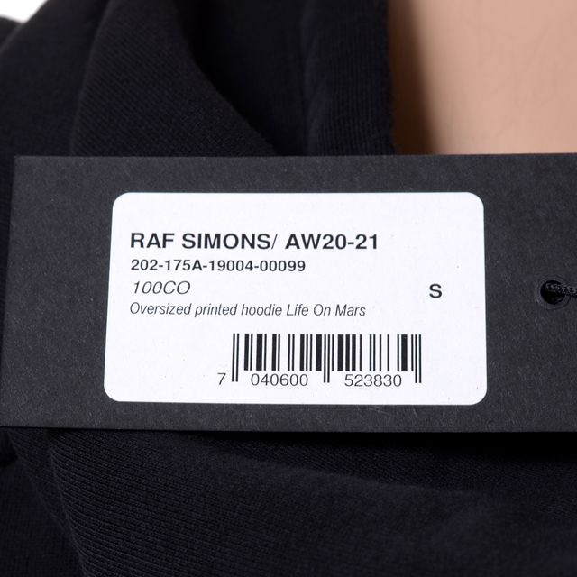 RAF SIMONS / AW20-21 LIFEONMARS パーカー cec.upec.edu.ec