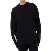 ラフシモンズ (RAF SIMONS) エクストリームロングスリーブTシャツ コットン ブラック 30% OFF