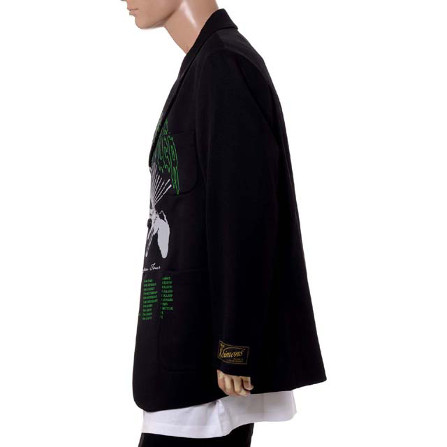 ラフシモンズ (RAF SIMONS) Oversized school uniform blazer