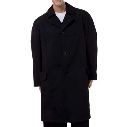 ラフシモンズ (RAF SIMONS) Relaxed fit raincoat ポリエステル ブラック 30% OFF