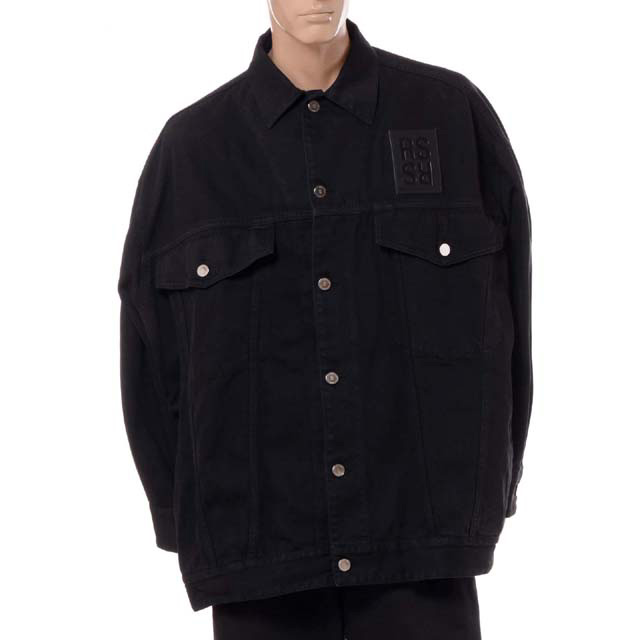 ラフシモンズ (RAF SIMONS) Oversized Solemn-X denim jacket コットン