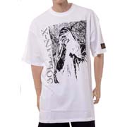 ラフシモンズ Oversized T-shirt Solemn-X コットン ホワイト
