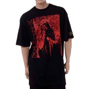 ラフシモンズ Oversized T-shirt Solemn-X コットン ブラック