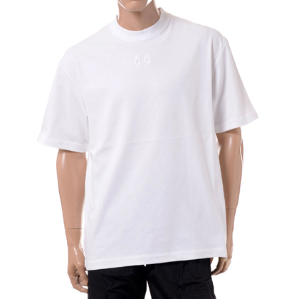 44ラベルグループ (44 label group) Tシャツ コットン ホワイト 30% OFF