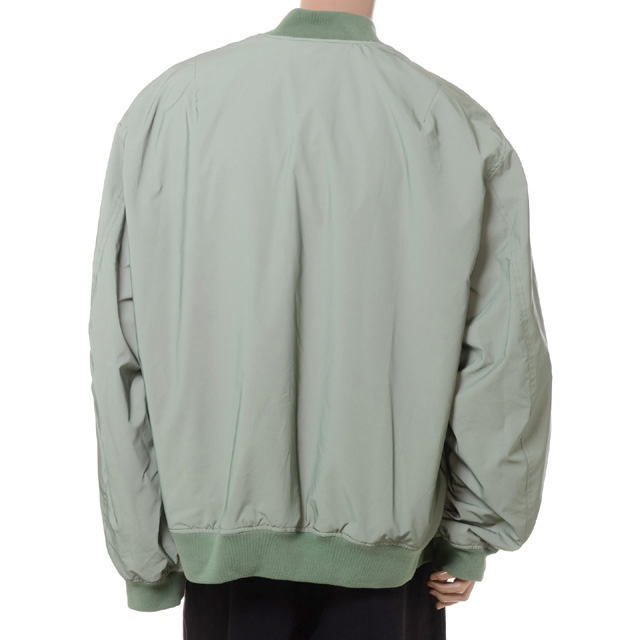 ラフシモンズ (RAF SIMONS) Classic bomber with leather patch