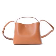 エスターエクミ (AESTHER EKME) ショルダー付きミニバッグ カーフレザー キャメル