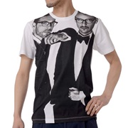 ヴィクターアンドロルフ デザイナープリント Tシャツ ホワイト