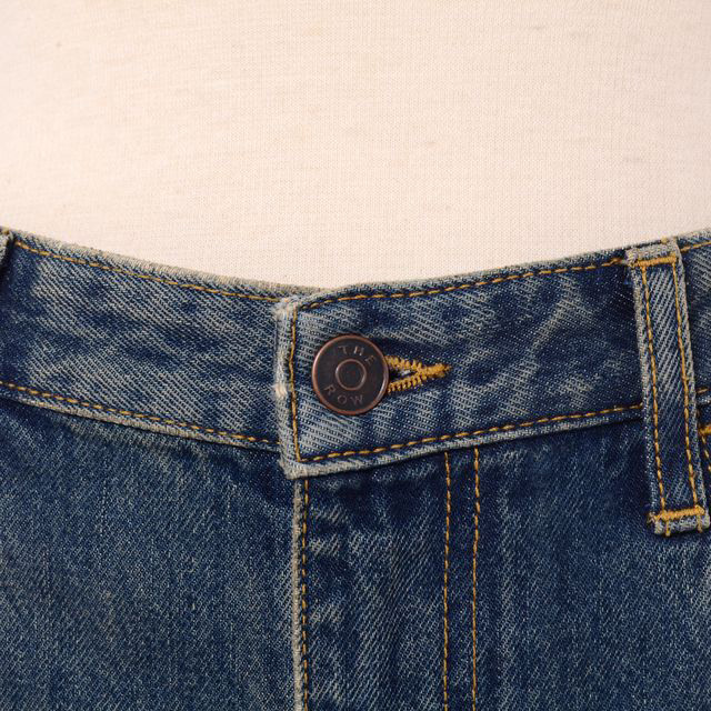 ザ・ロウ (THE ROW) EGLITTA JEANS コットン インディゴ