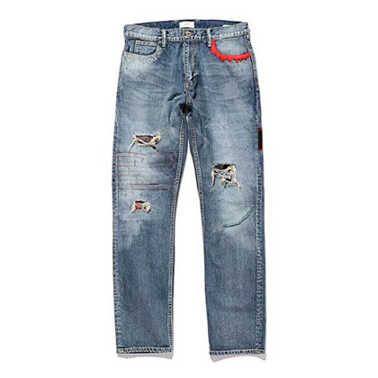 スタジオセブン (STUDIO SEVEN ) Custom Denim Pants Basic カスタムジーンズ コットン インディゴ 30% OFF