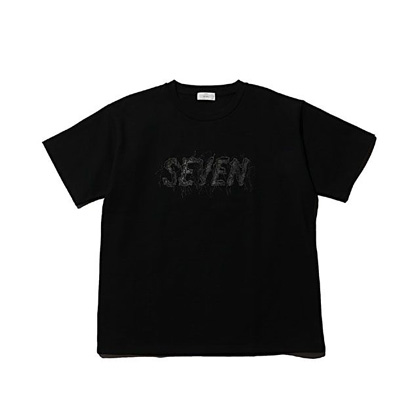 スタジオセブン (STUDIO SEVEN ) Shadow Thunder SS Tee サンダーロゴベーシックTシャツ ブラック 30% OFF