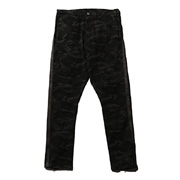 スタジオセブン (STUDIO SEVEN ) Shadow Camo Line Pants 迷彩パンツ ブラック 30% OFF