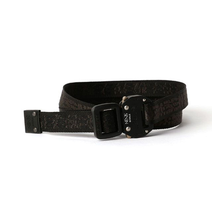 スタジオセブン (STUDIO SEVEN ) Shadow Logo BELT ロゴベルト ブラック 30% OFF