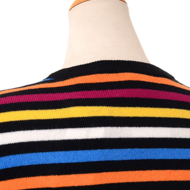 ソニアリキエル (SONIA RYKIEL) ボーダーセーター ウールカシミア マルチ