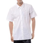 ラフシモンズ (RAF SIMONS) Classic short sleeved shirt with R