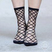 アトリエサンウスタッシュ (Atelier ST EUSTACHE) BROOKLYN BRIDGE ソックス 靴下 ナイロン ブラック