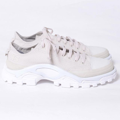 ラフシモンズ (RAF SIMONS) ADIDAS アディダス NEW RUNNER ニューランナー スニーカー ホワイト 30% OFF