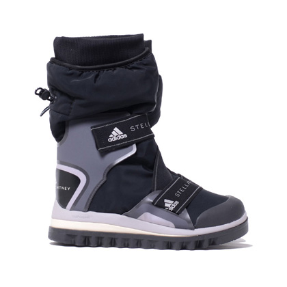 ステラマッカートニー (stella mccartney) アディダス adidas ウィーンターブーツ ポリエステル ブラック