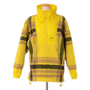 ステラマッカートニー フリースジャガードジャケット adidas by Stella McCartney イエローチェック