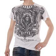 バルマン Tシャツ ライオンプリント